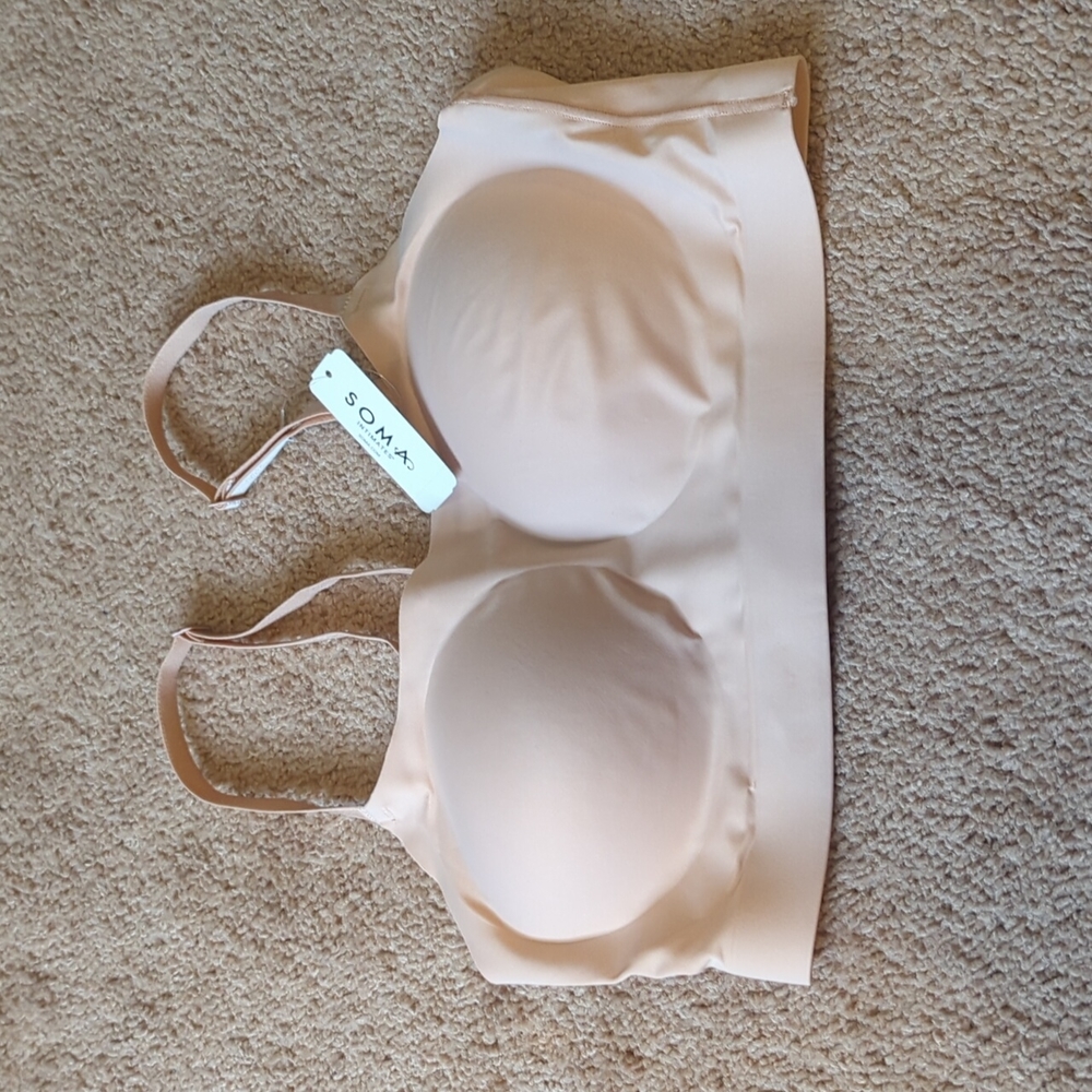 NWT Soma Enbliss adjustable nude bralette medium